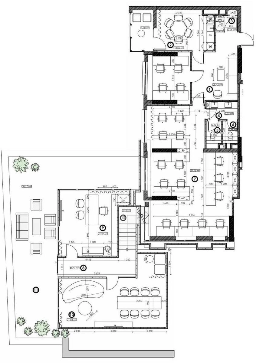 Офис ул. Бульварно-Кудрявская 15, 180м2674859