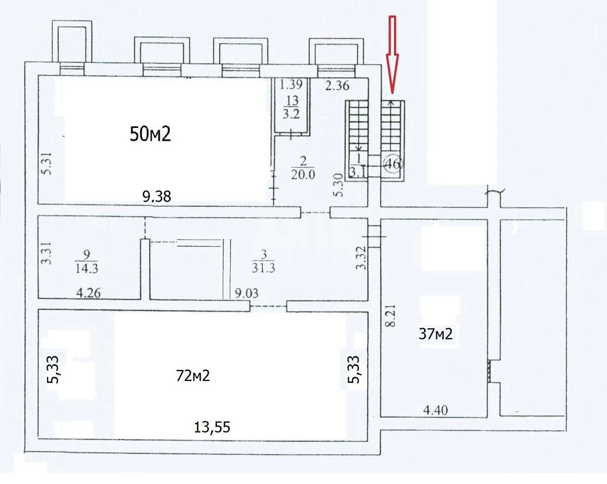 Объект торговли ул. Рыбальская 13, 230м2600274