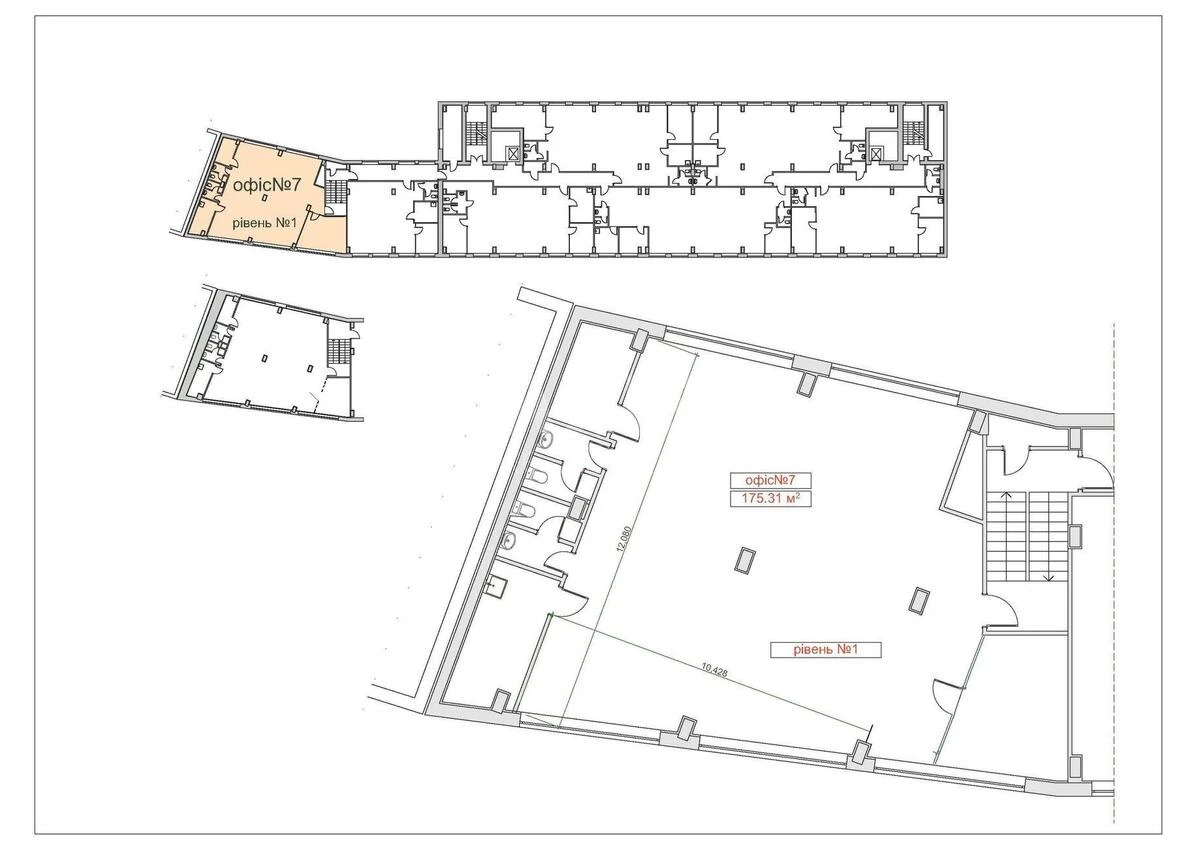 Office vul. Glybochyc'ka 17, 172m26342912