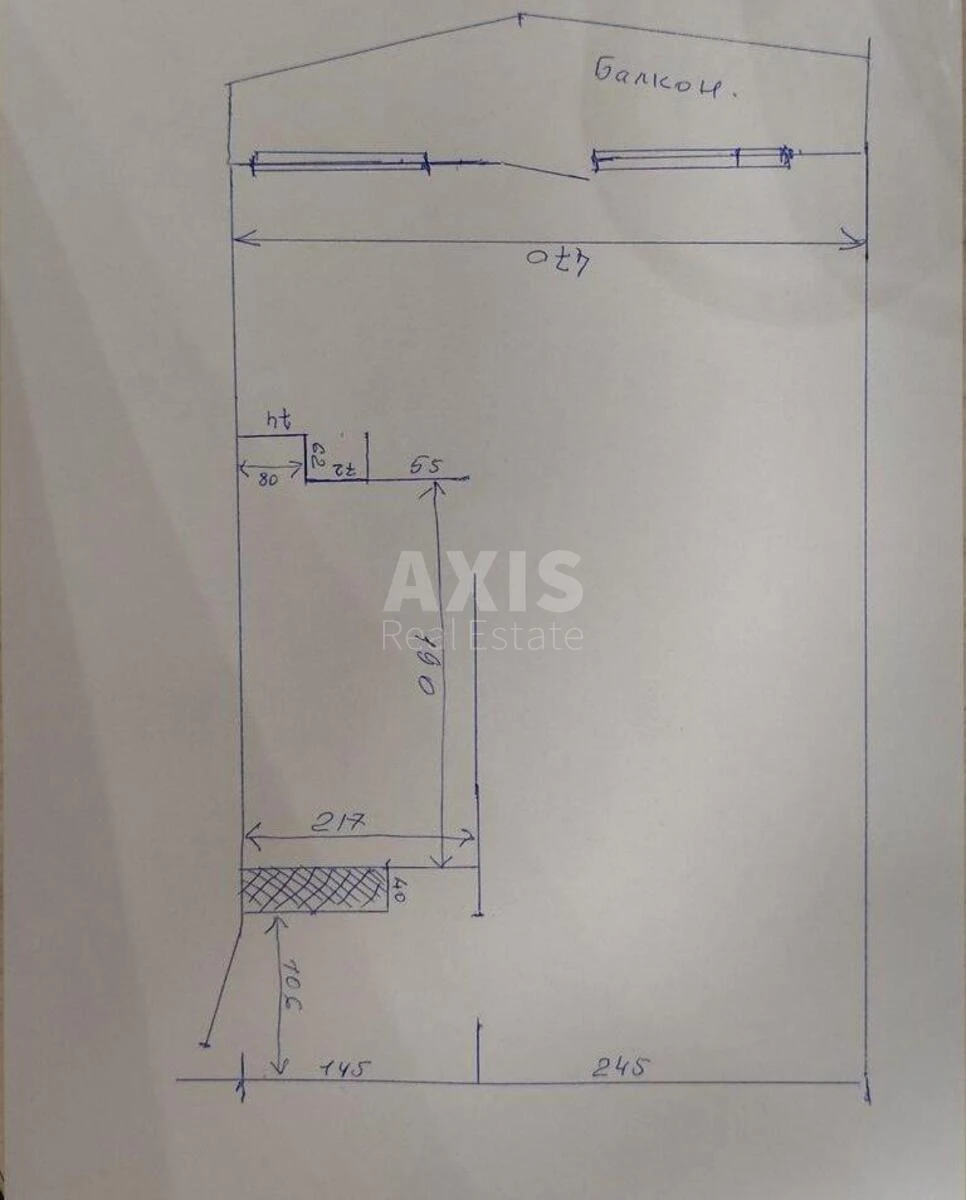 1k apartment vul. Praz'ka 19516961