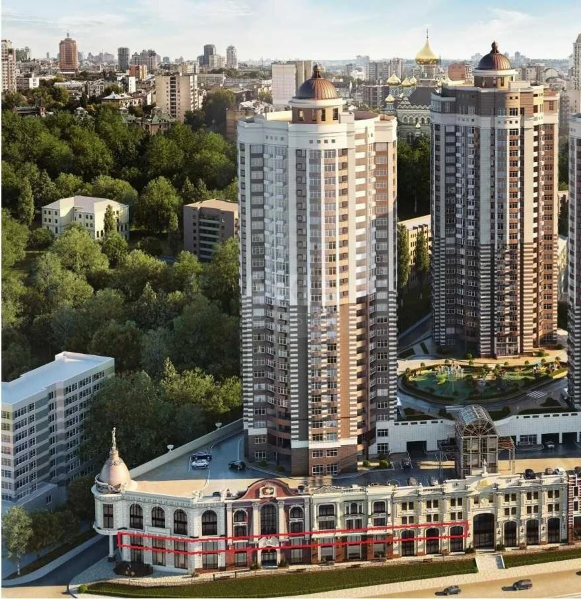 Office vul. Glybochyc'ka 32Б, 1800m2