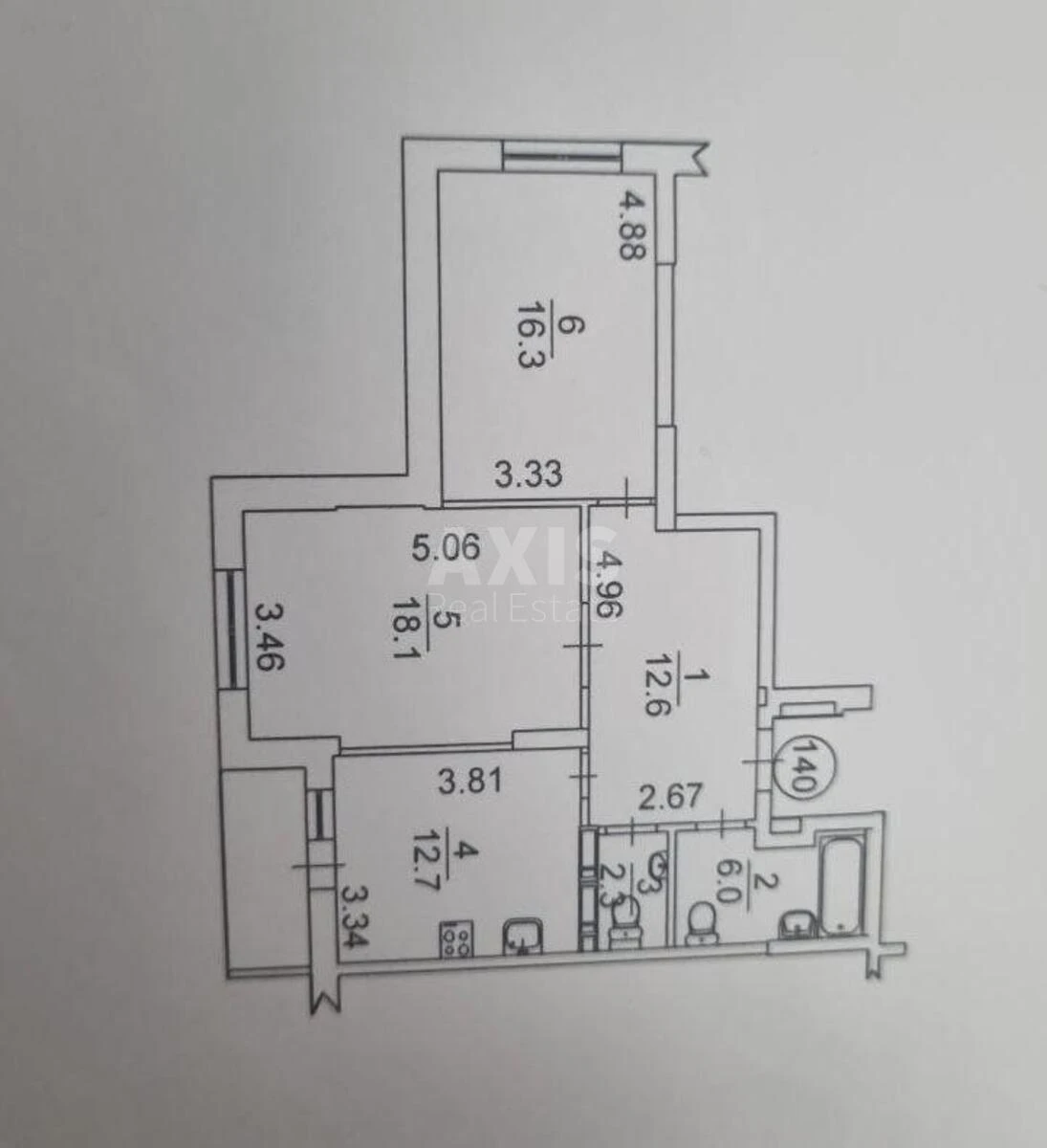 2k apartment vul. Chavdar Jelyzavety 38А6234411