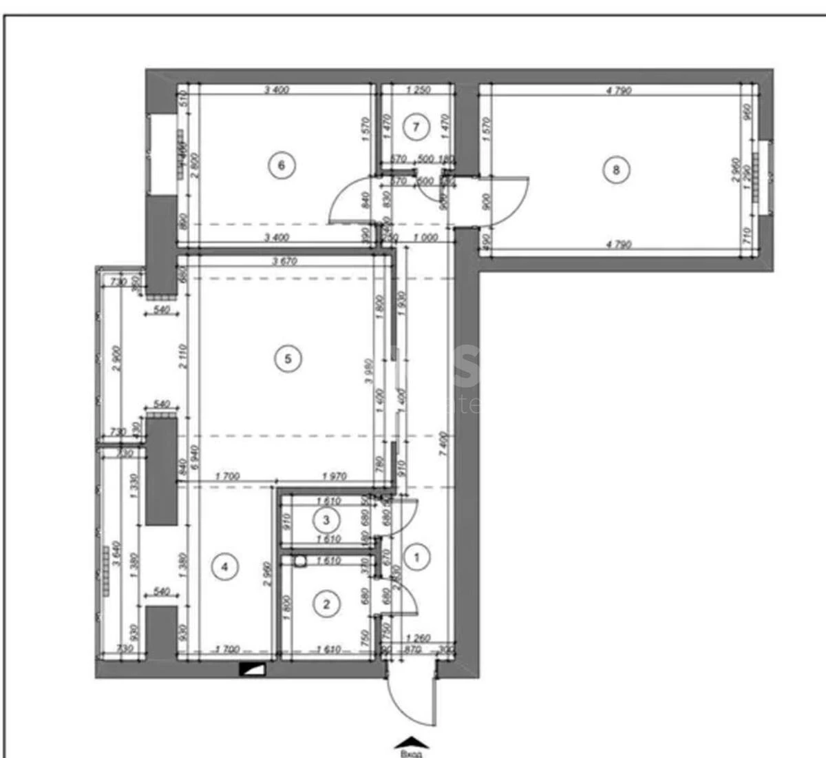 3k apartment prov. Artylerijs'kyj 5А6648711