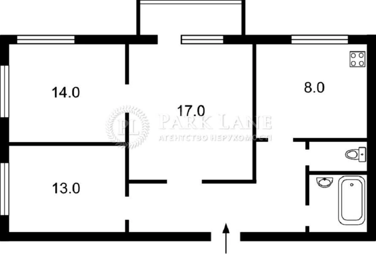 3k apartment vul. Mazepy Ivana 11А6497814