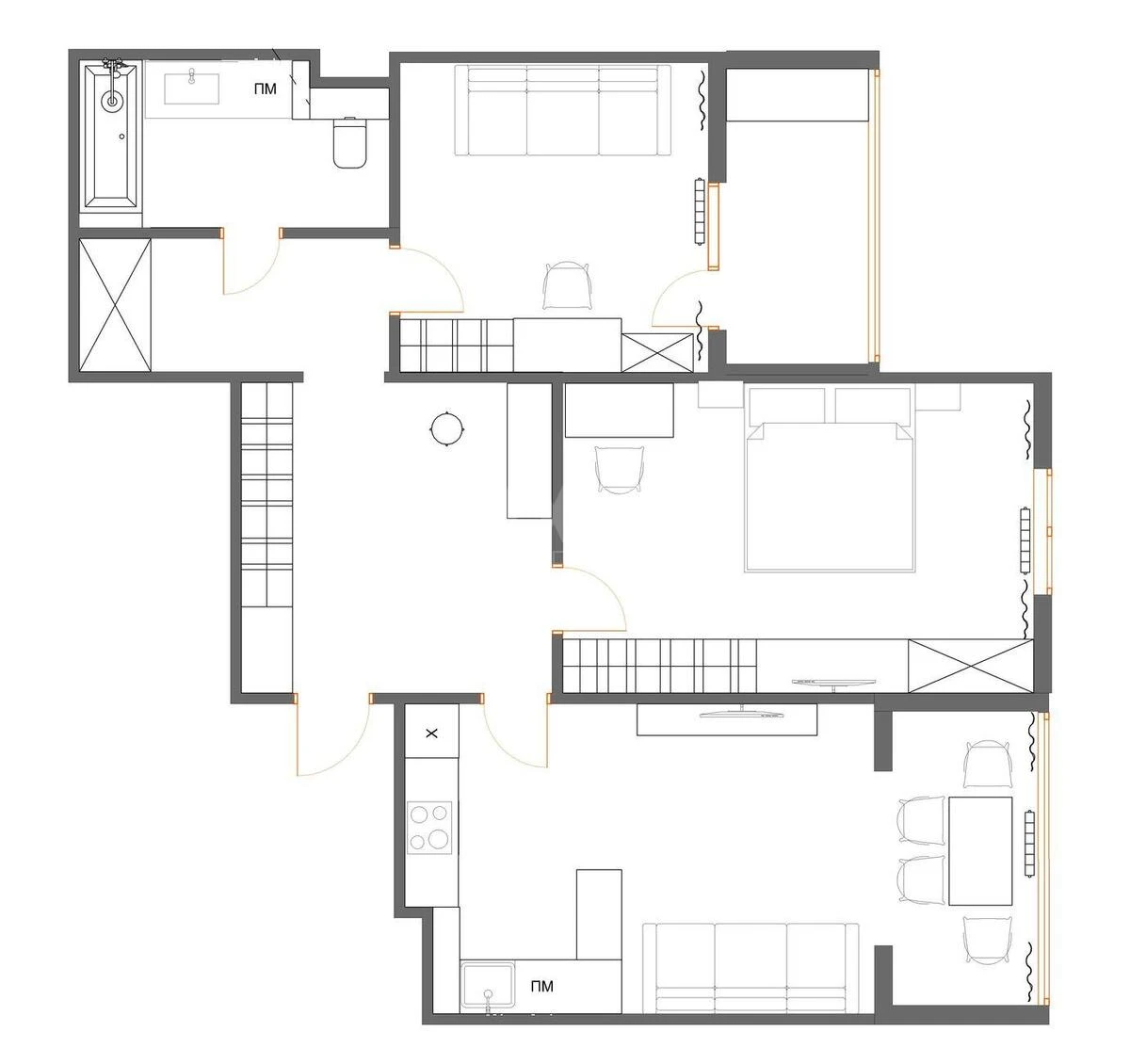 2к квартира пер. Балтийский 236839410