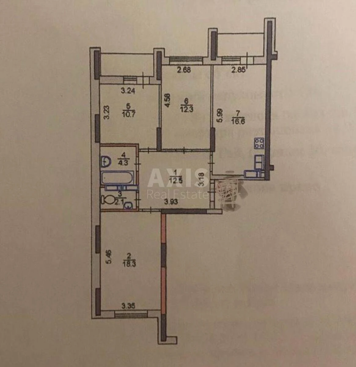 3к квартира ул. Кадетский Гай 105803919