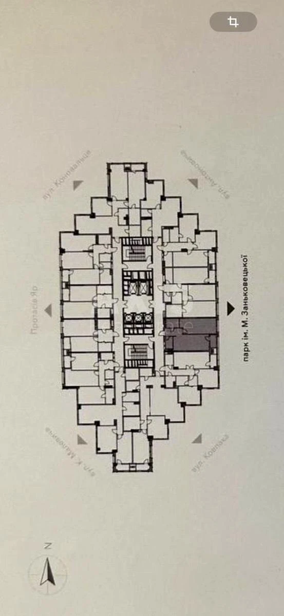 1k apartment vul. Antonovycha 136664725