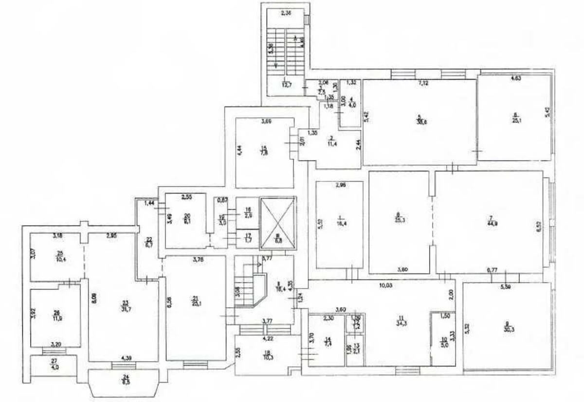 Office vul. Shovkovychna 42/44, 415m26836111
