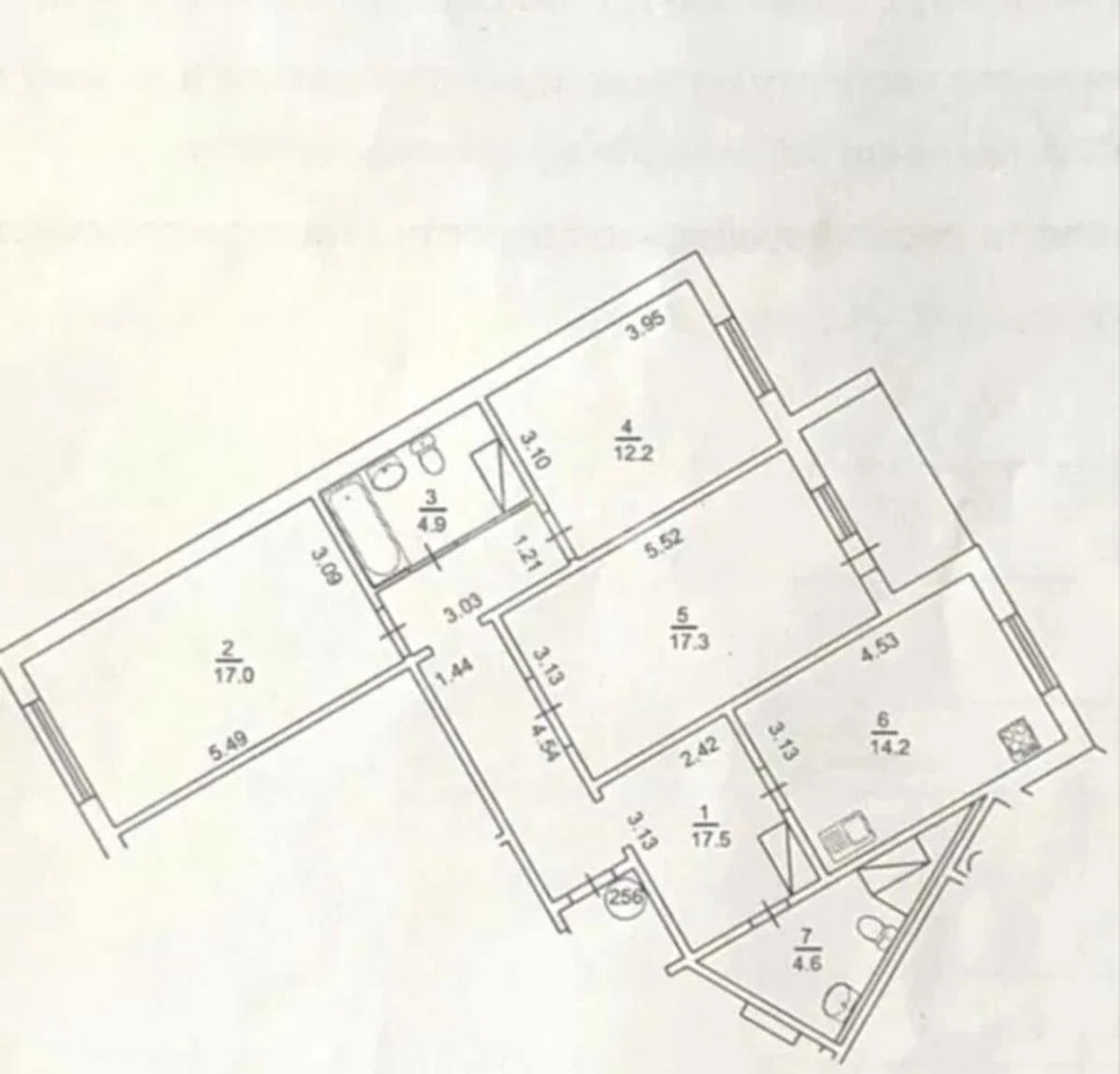 3к квартира ул. Урловская 366179310