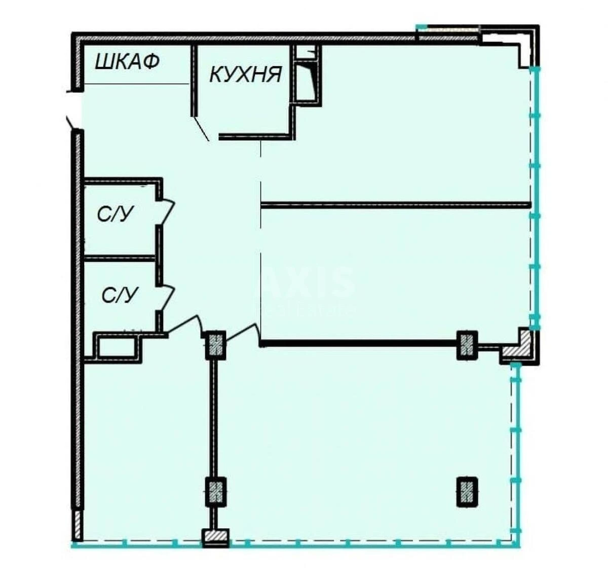 Office vul. Zhyljans'ka 68, 118m26725211