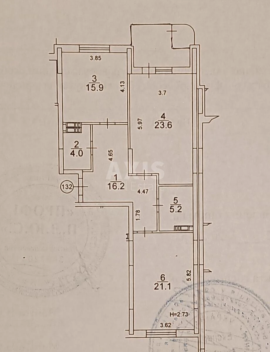 2k apartment vul. Kondratjuka Jurija 1685557