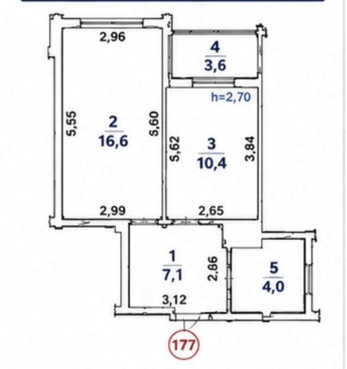 1к квартира ул. Бережанская 2А7020310