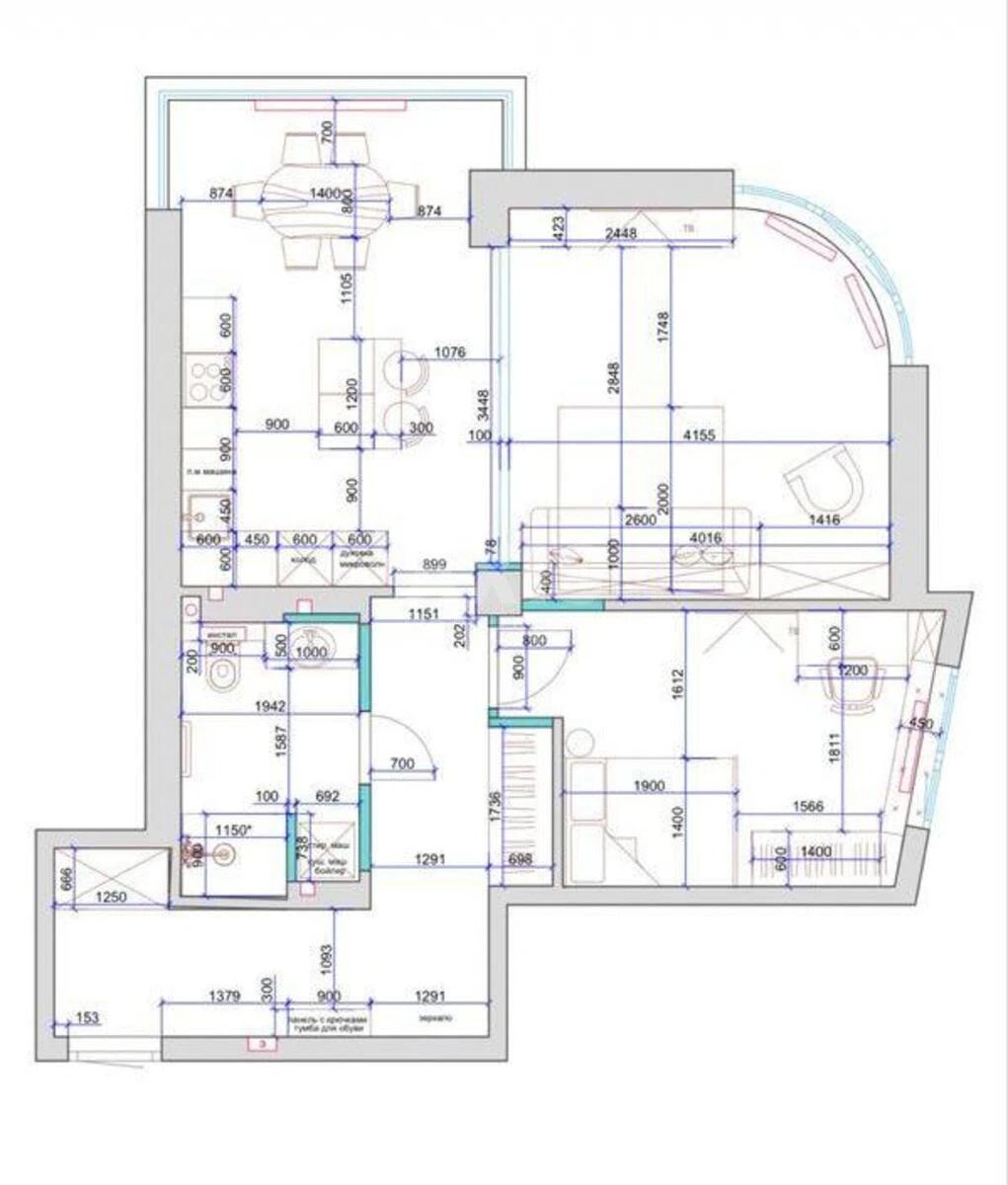 2k apartment vul. Kadets'kyj gaj 126612117