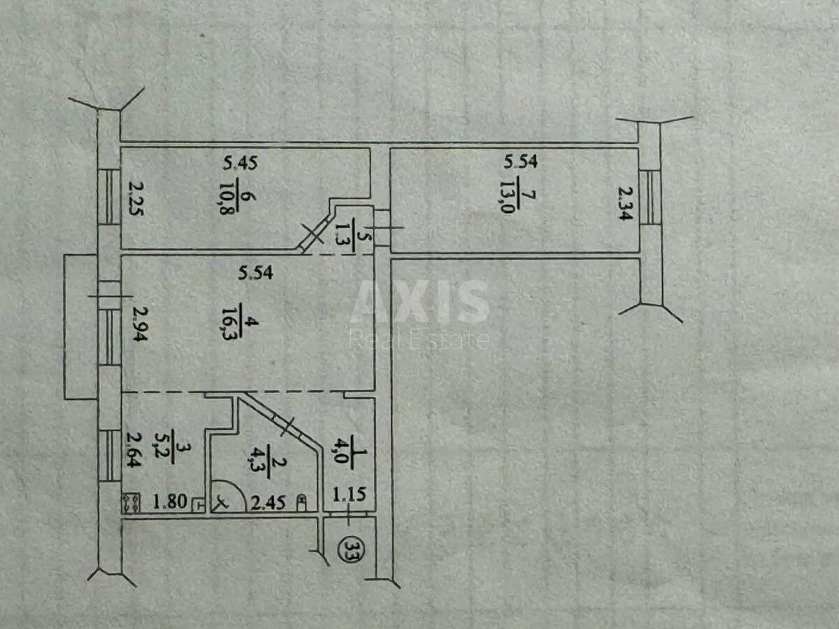 3k apartment vul. Jerevans'ka 136681712