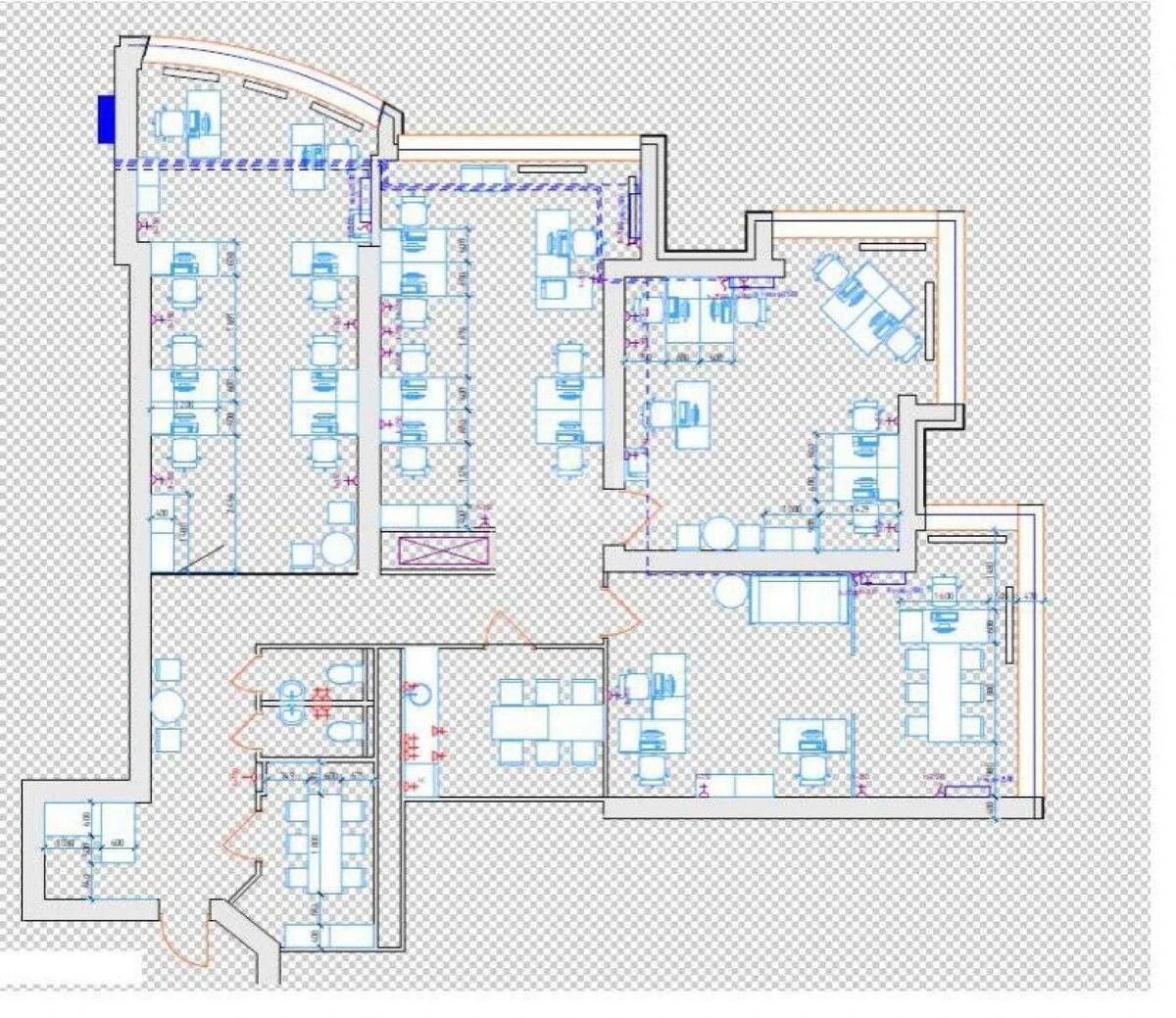 Office uzv. Klovs'kyj 7, 167m26725319