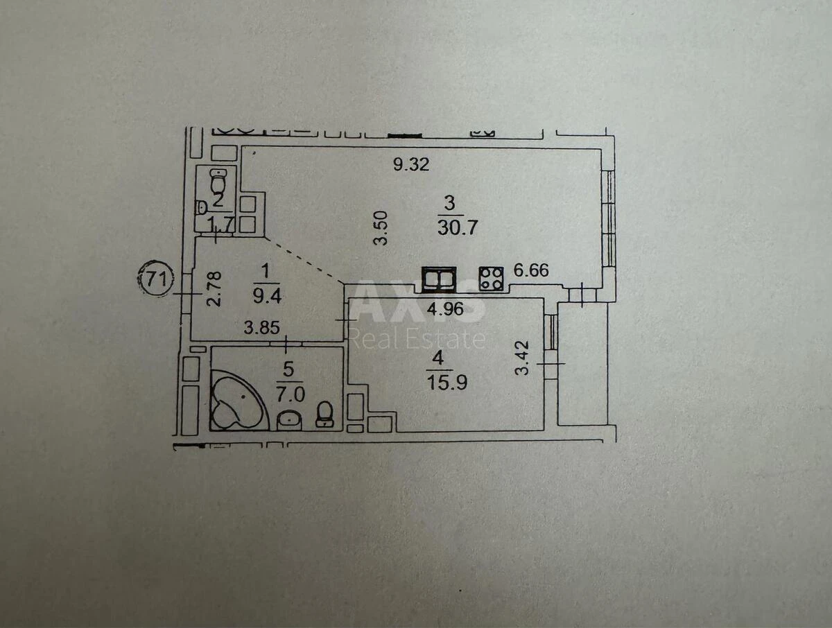 1k apartment vul. Mehanizatoriv 26906813