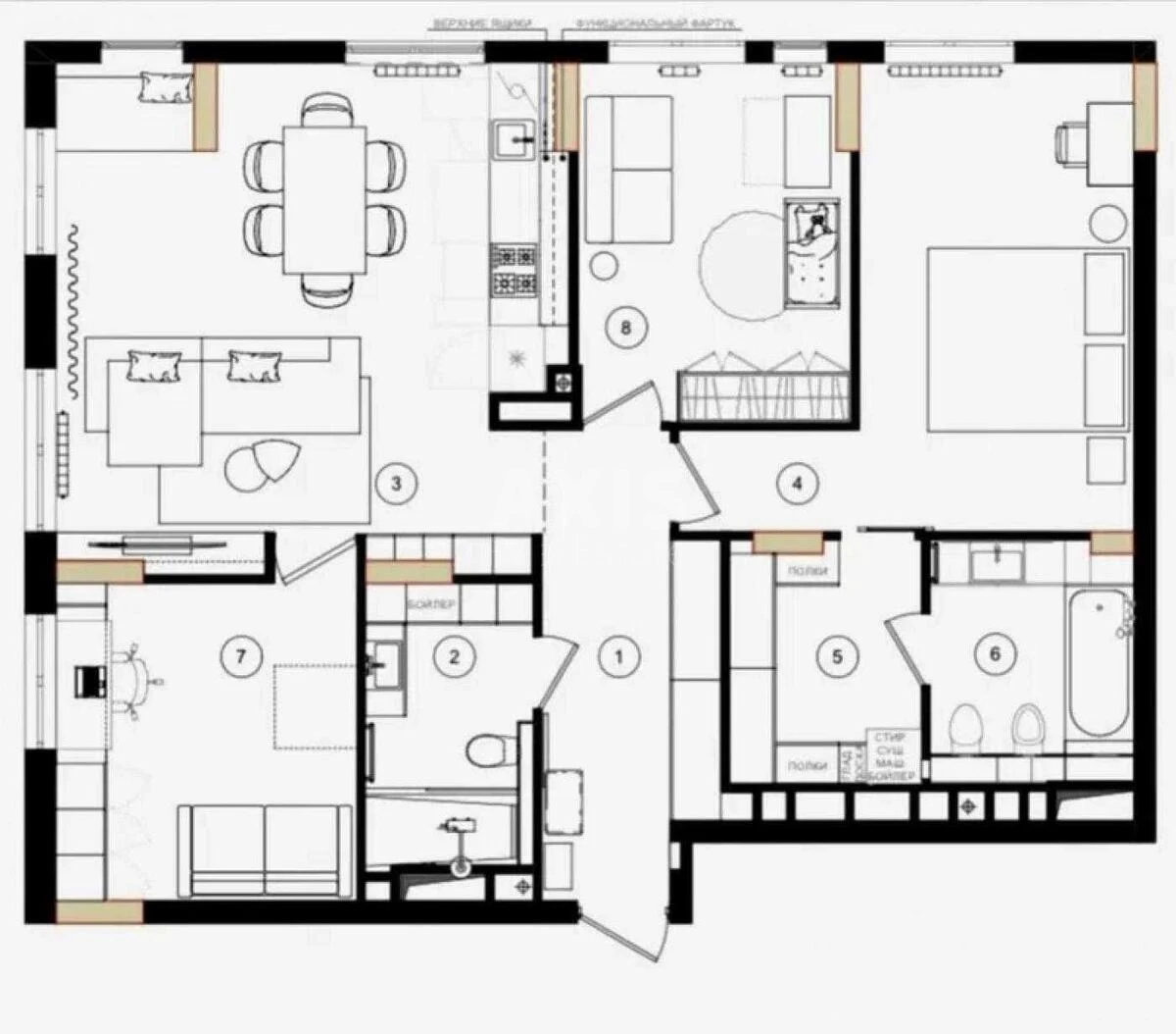 3k apartment vul. Saljutna 2Б6494019