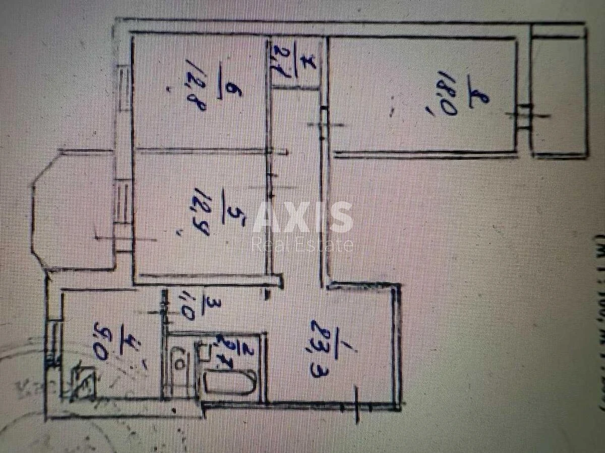 3k apartment vul. Kurs'ka 13А6267117