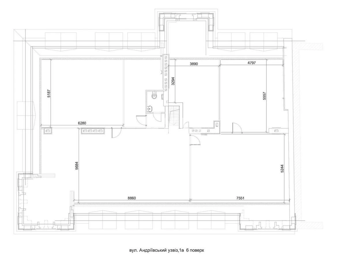 Office uzviz Andrii'vs'kyj 1А, 120m2644335