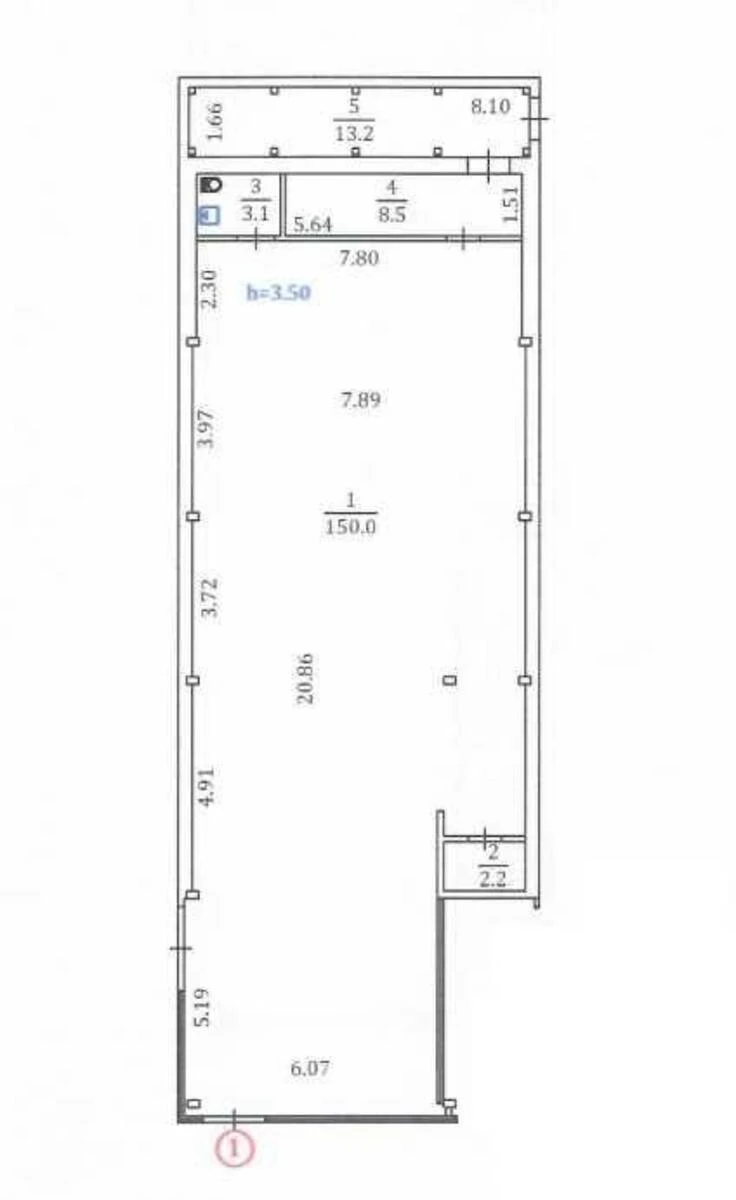 Объект торговли ул. Героев Днепра 43Д, 177м26733612
