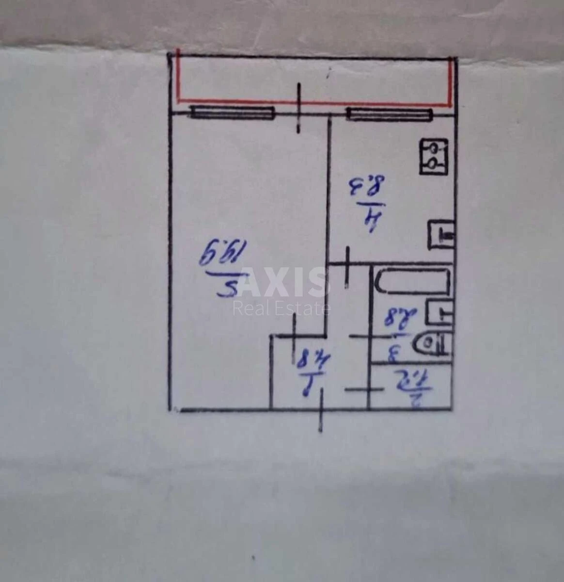 1k apartment vul. Florencii' 97179810
