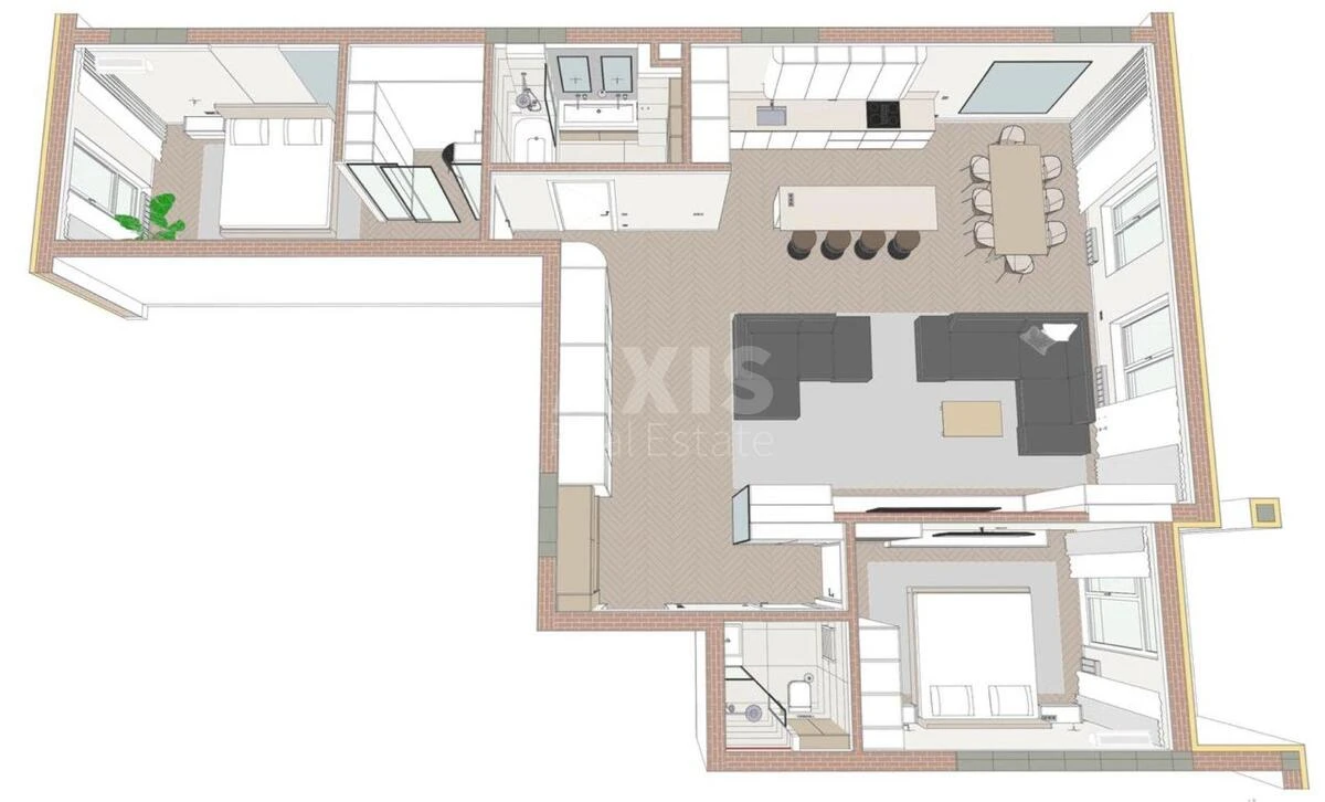 2k apartment vul. Bul'varno-Kudrjavs'ka 15А6782415