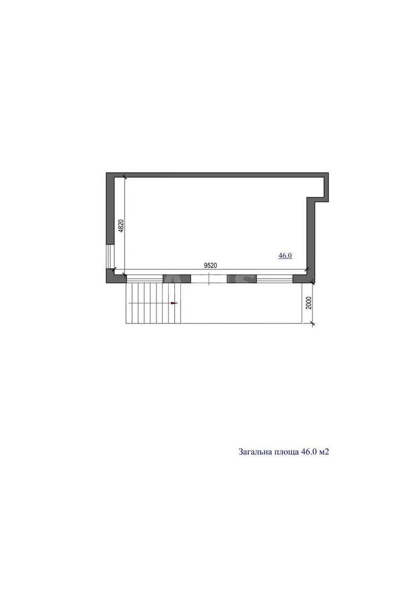 Trade object vul. Zhabajeva Zhambyla 2, 46m2712154