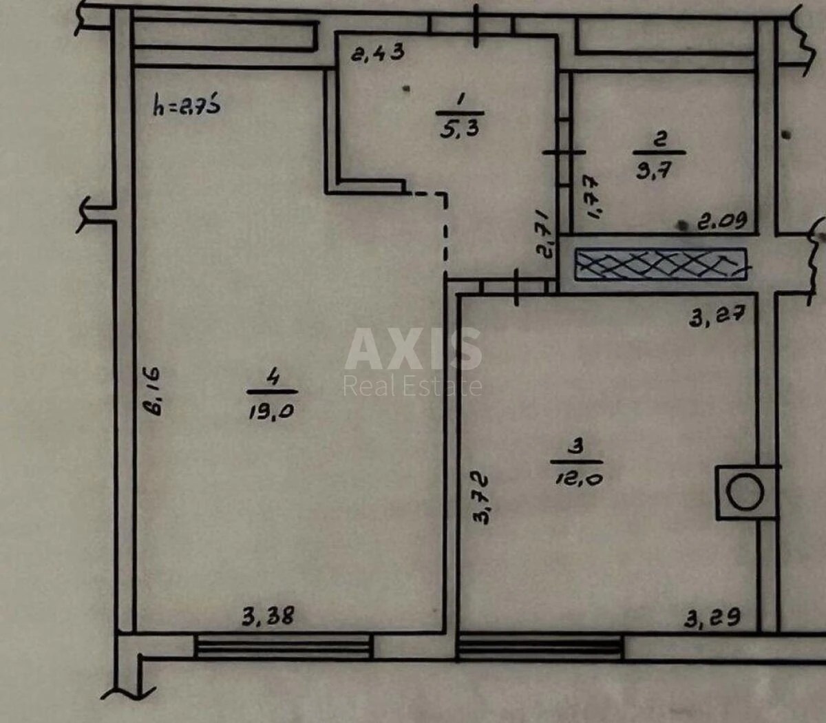1k apartment vul. Junac'ka 1682439