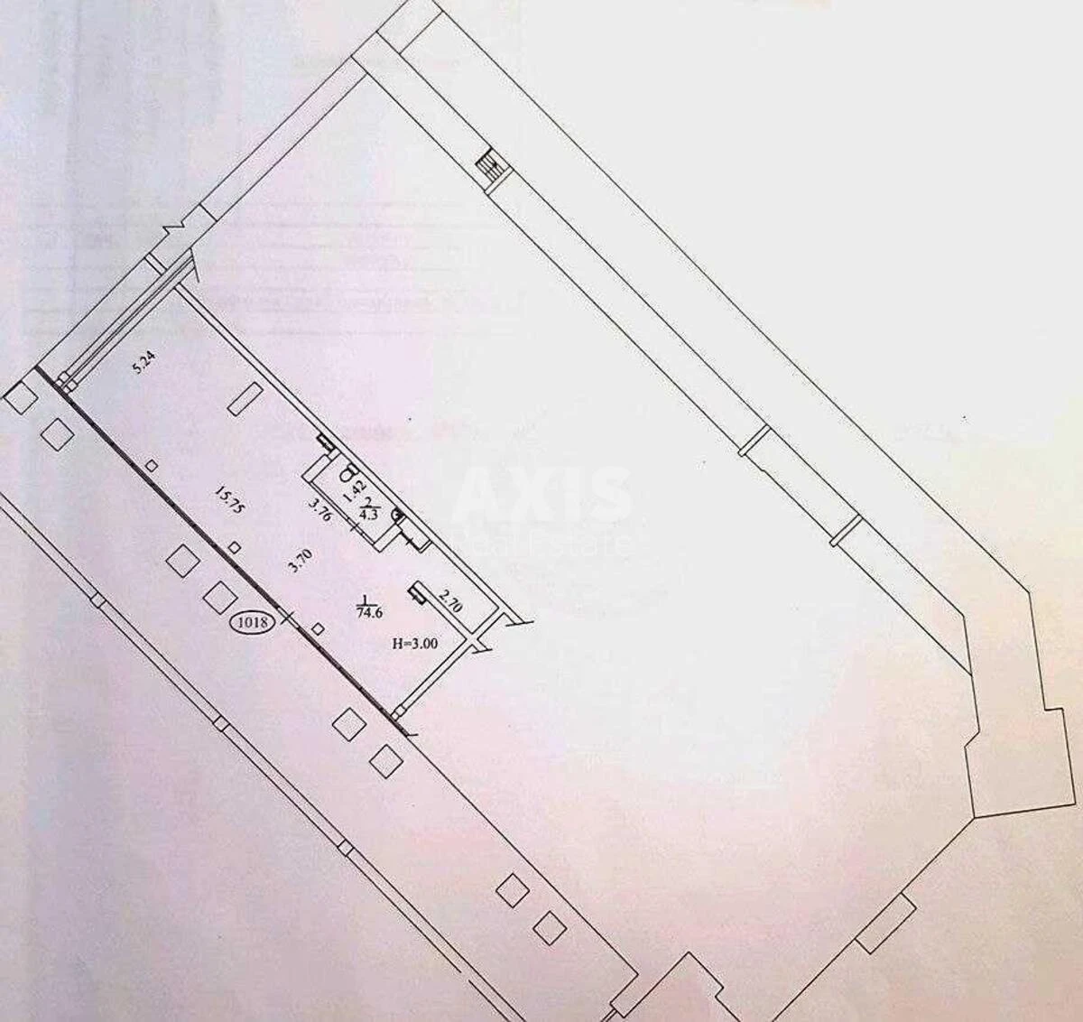 Trade object vul. Lypkivs'kogo Vasylja Mytropolyta 37Б, 80m2697285
