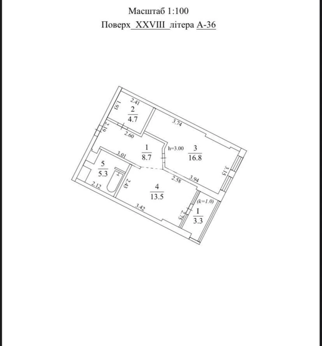 1к квартира пр-т Берестейский 11Б6546017