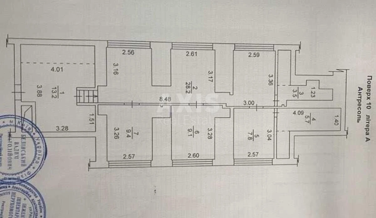 Trade object vul. Pavlivs'ka 17, 77m2708827