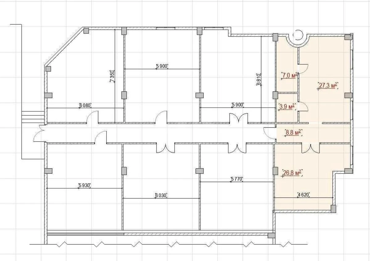 Office vul. Glybochyc'ka 40, 379m26814211