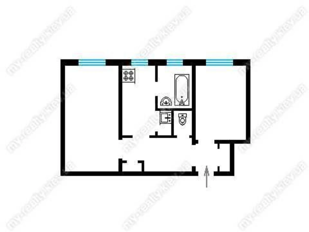 2k apartment vul. Volodymyra Naumovycha 10700469
