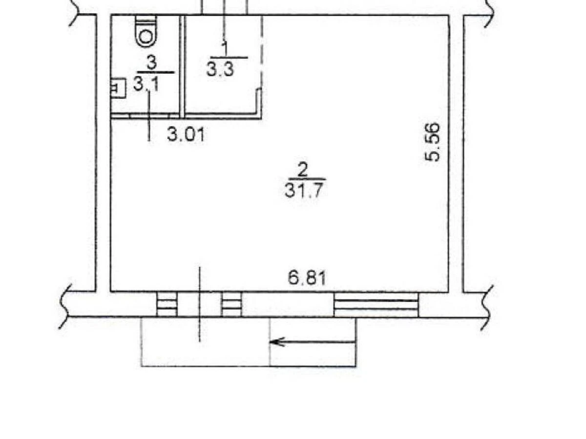 Trade object vul. Golovka Andrija 29, 38m2545095