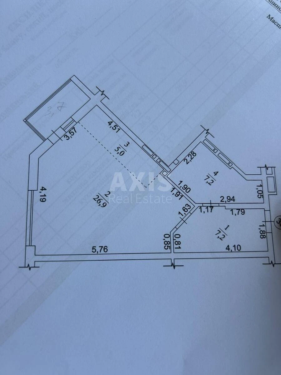 1к квартира ул. Живописная 76057416