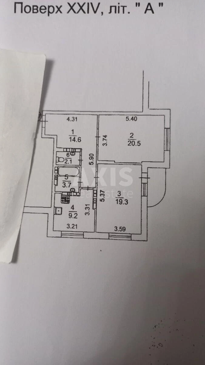2k apartment vul. Kondratjuka Jurija 17114520
