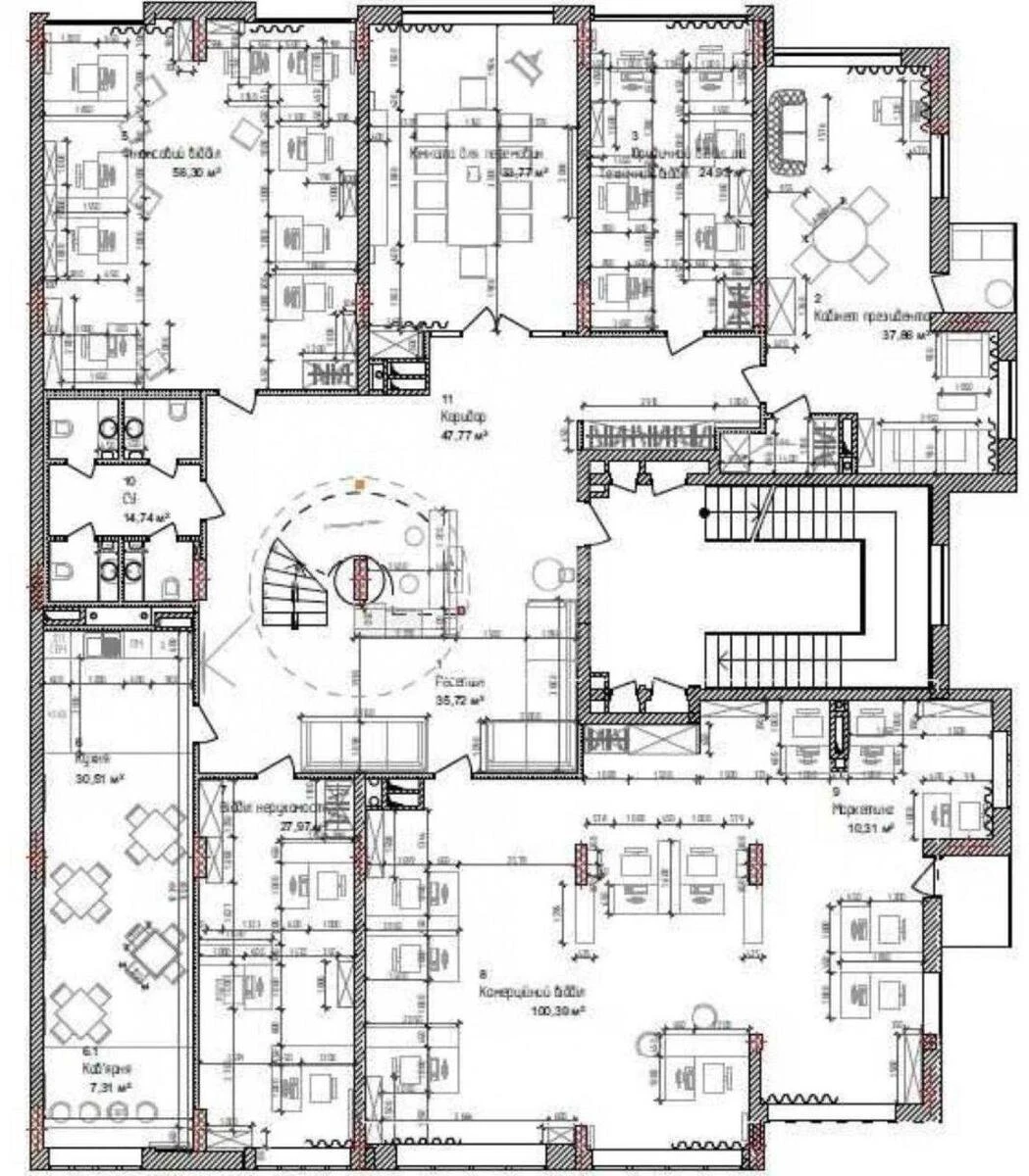 Office vul. Andriya Verkhohlyada 20А, 429m26408311