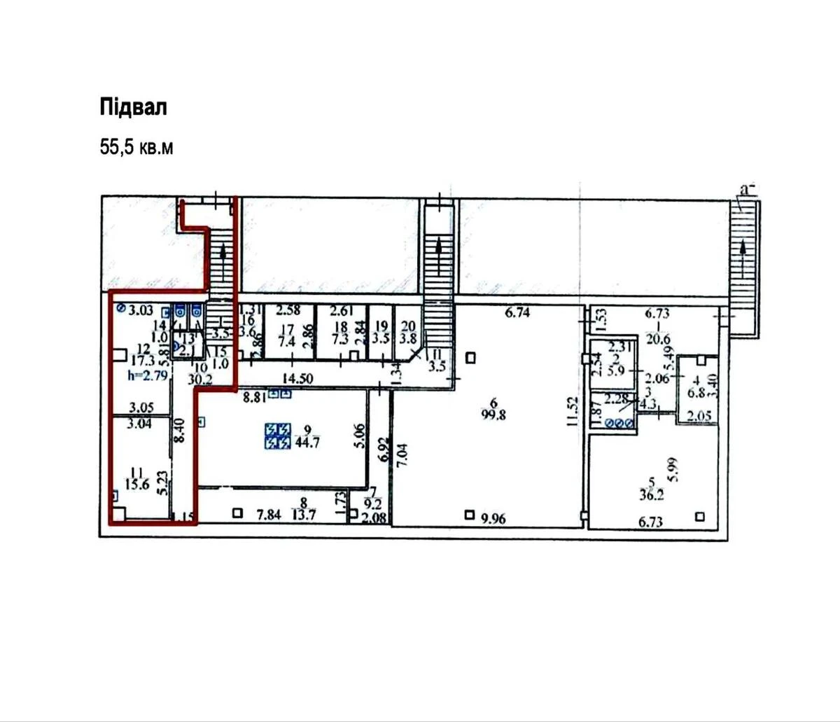 Trade object vul. Jury Gnata 13, 252m2573686