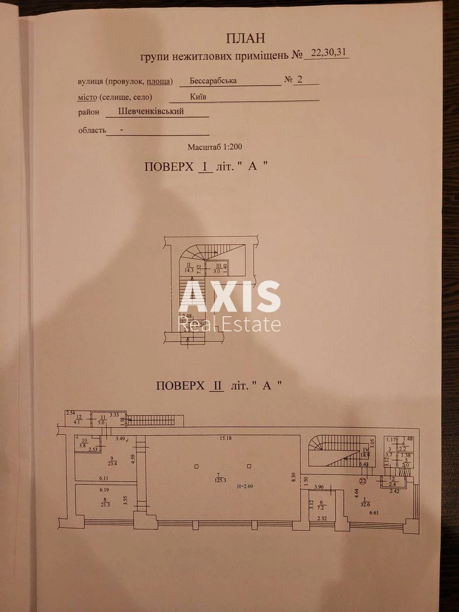 Объект торговли пл. Бессарабская 2, 630м24191211