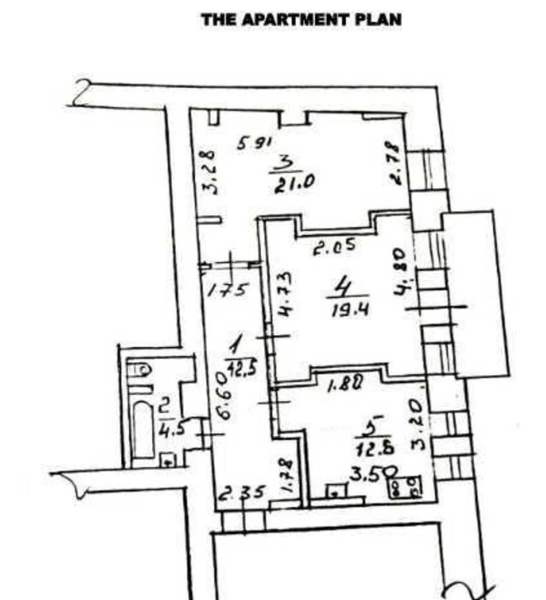 2k apartment vul. Mala Zhytomyrs'ka 16/37018022
