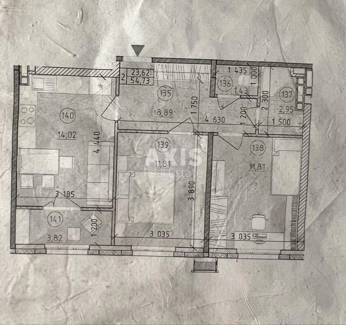 3k apartment vul. Myhajla Maksymovycha 24617446