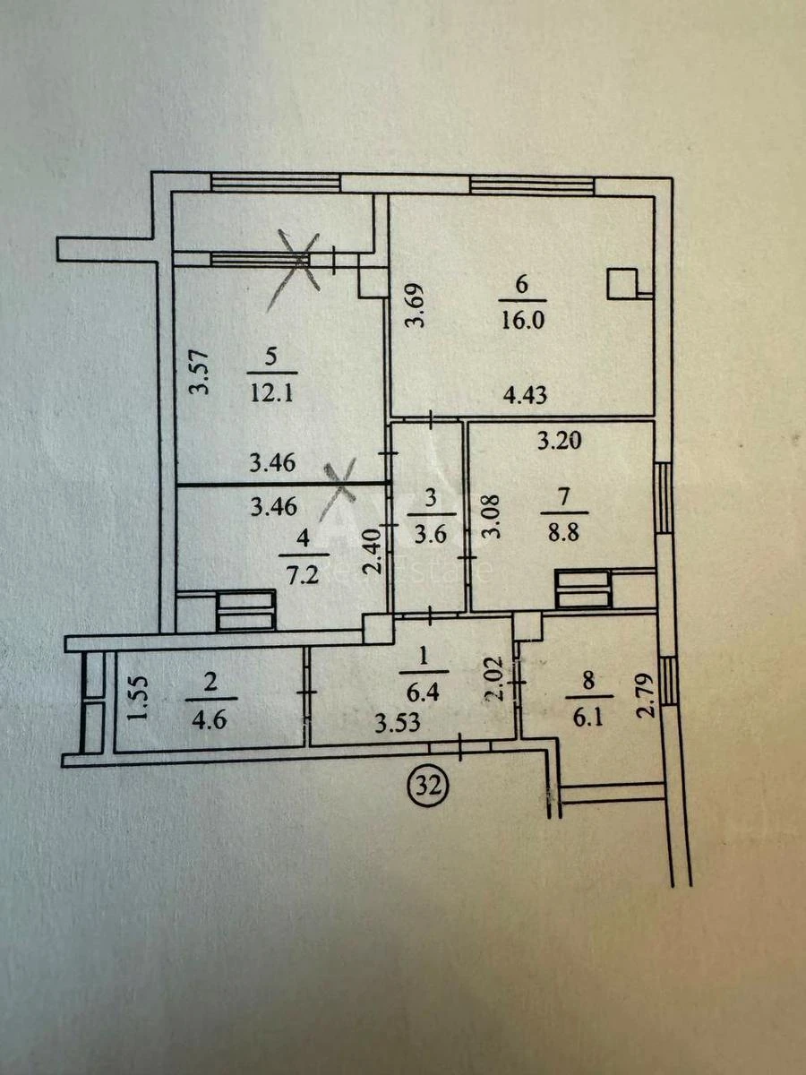2k apartment vul. Zhyljans'ka 118652836