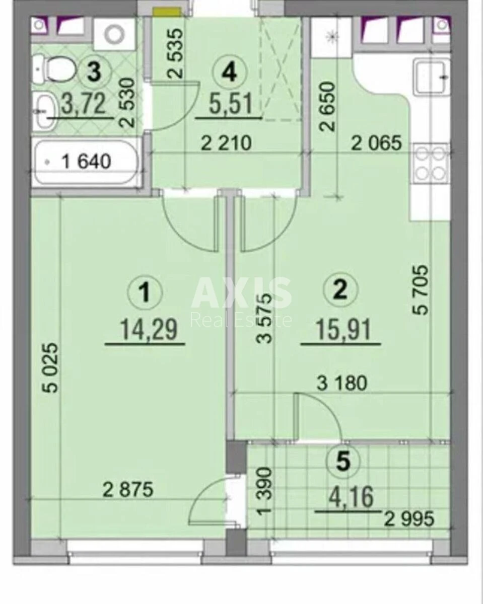 1k apartment vul. Sverstjuka Jevgena six D6666911