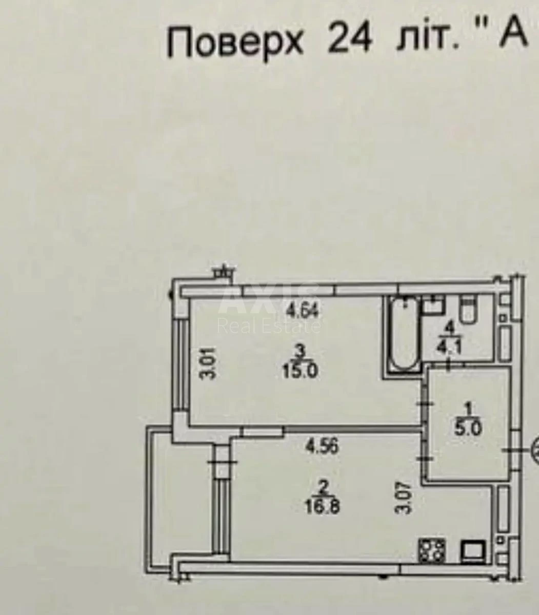 1к квартира ул. Александра Олеся 13666440