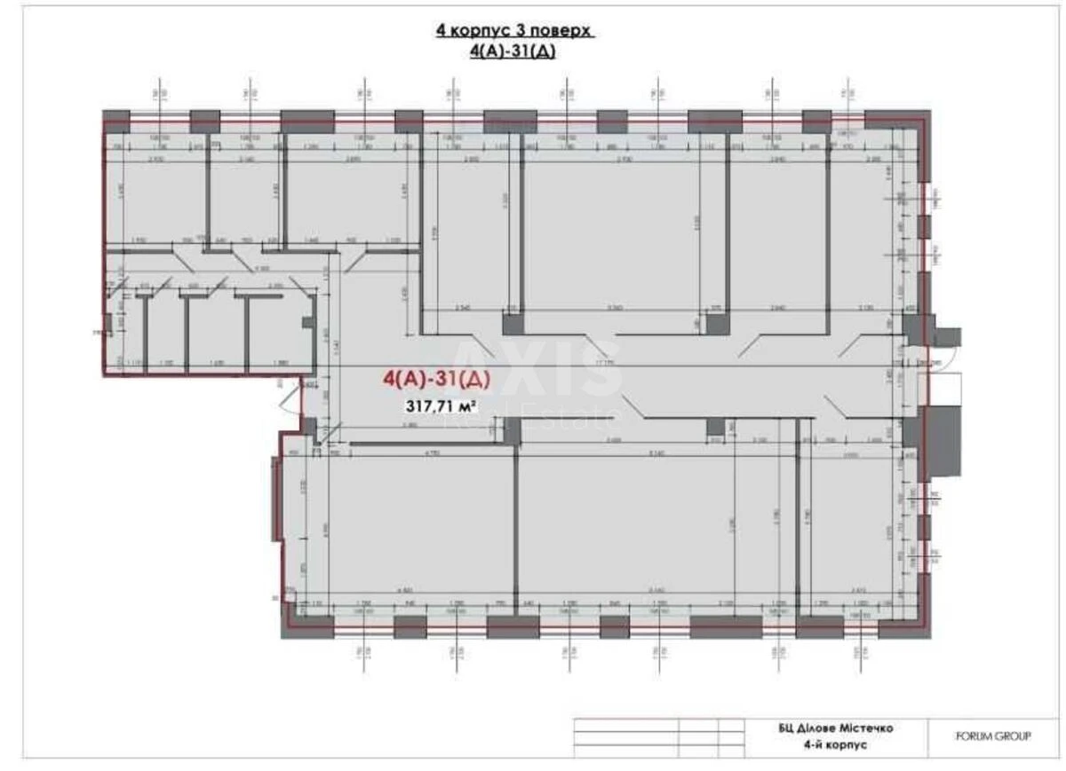 Office vul. Pymonenka Mykoly 13, 317m26757115
