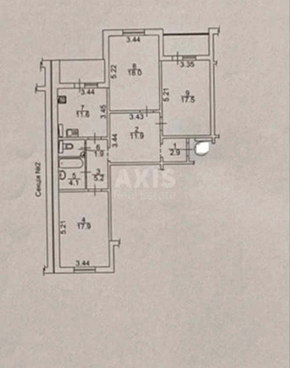 3k apartment vul. Urlivs'ka 38709221
