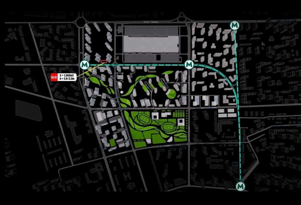 Service object vul. Oleksandra Olesja 8А, 274m25767312