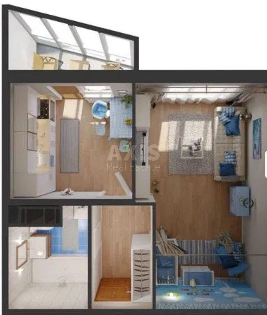 1k apartment vul. Gmyri Borysa 22Б688703