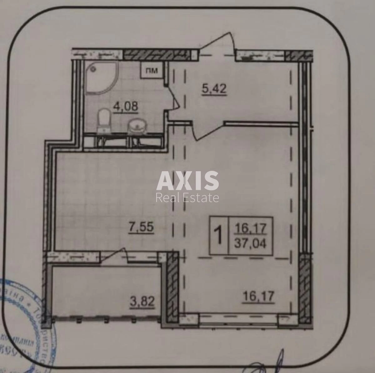 1к квартира ул. Тираспольская 52а477455