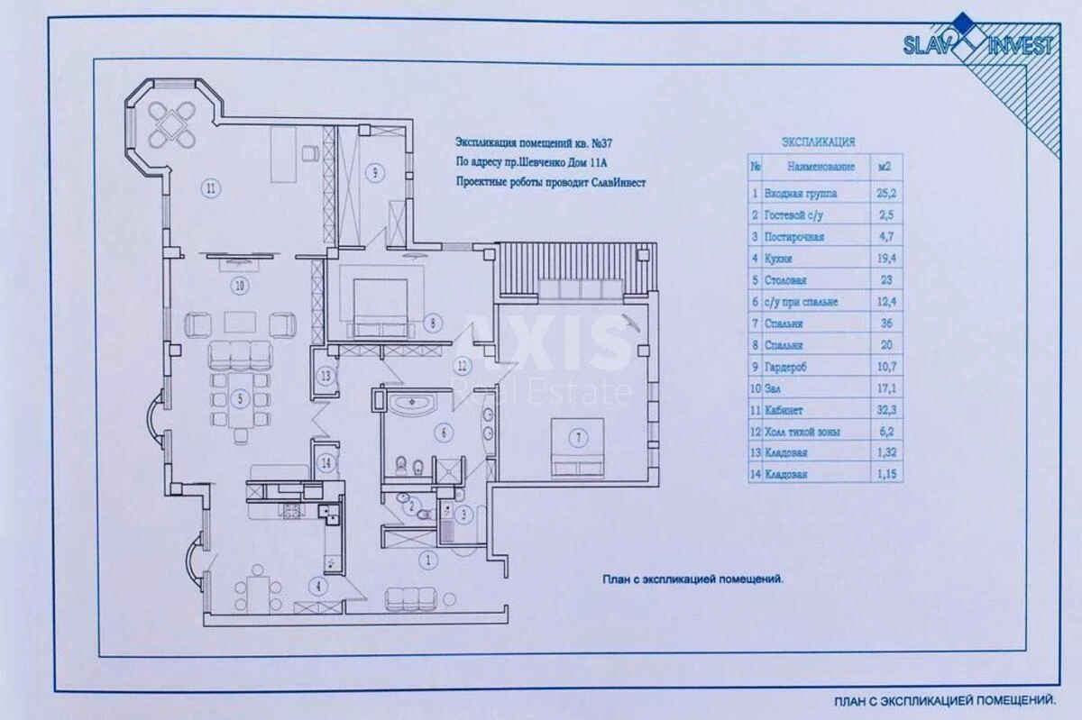 4k apartment bul. Shevchenka Tarasa 116144613